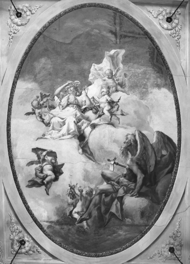 Il Tempo e la Vanità - Palazzo Serpini Salvetti Paletta Dai Pre', Verona